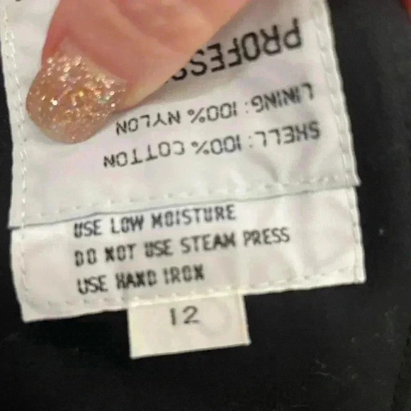 Misty Harbor Black Trench size 12 - Picture 6 of 9